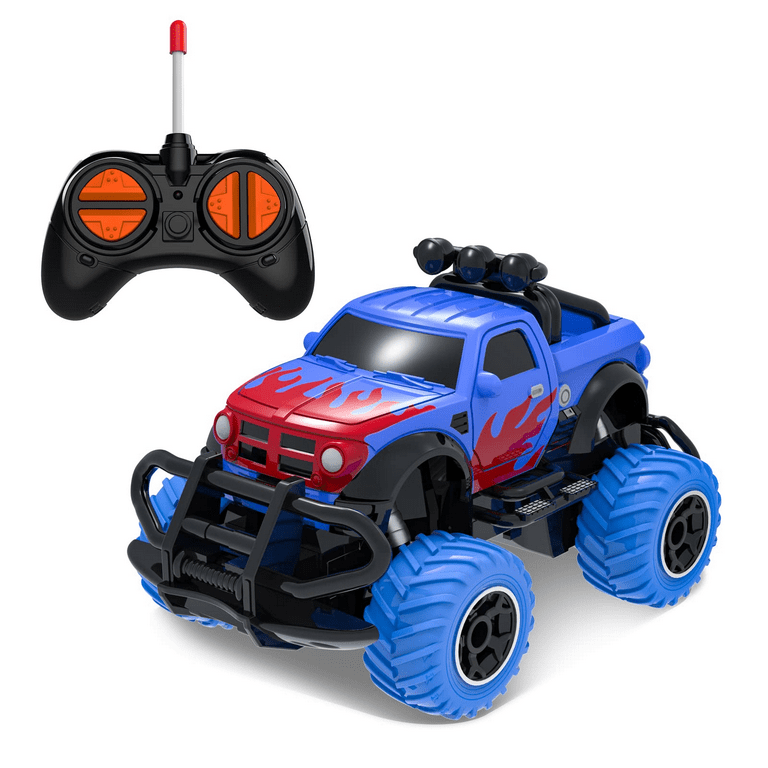 Dinosaur Toys for Kids 3-5,Monster Trucks for Boys,Toys for 3 4 5 6 Year Old Boys,4-Channel Off-Road RC Car,1/43 Scale Remote Control Car for Girls 3