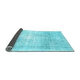 thumbnail image 2 of Ahgly Company Indoor Square Persian Light Blue Traditional Area Rugs, 3' Square, 2 of 4