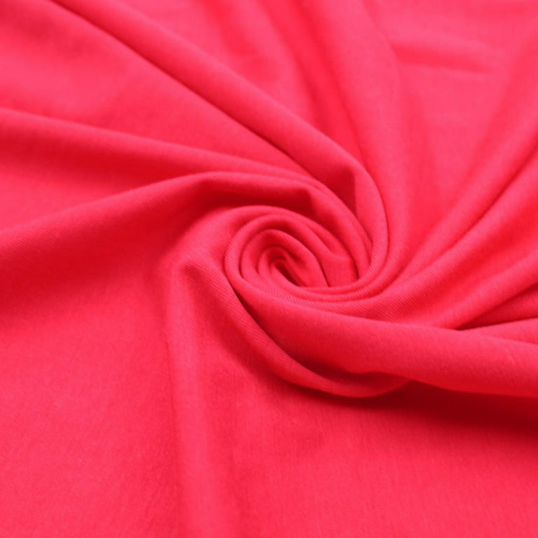 FREE SHIPPING!!! Red Cotton Modal Fabric, DIY Projects by the Yard 