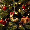 thumbnail image 6 of Ikohbadg 26 Letter Ornaments for Christmas Tree Decoration, Personalized Hanging Pendant Xmas Alphabet for Christmas Initial Ornament, DIY Craft Ornaments, Christmas Gifts for Family Friends (C), 6 of 6