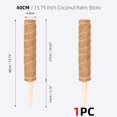 thumbnail image 1 of 1PC 30-50CM Moss Pole Coco Coir Support Indoor Palm Vine Stick Plant Extension Indoor Creepers Pillar Gardening Accessories He Qiyong unisex, 1 of 2