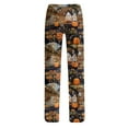 thumbnail image 7 of LHVUOA Halloween Womens Pajama Pants Wide Leg Funny Graphic Pjs Comfy Bottoms with Pockets, 7 of 7
