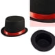 thumbnail image 2 of Sombrero de mago, sombrero de copa negro, sombrero de ala corta, sombrero de copa occidental para niños, hombres y adultos., 2 of 8