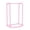Pink, variant on EcoVerve Hanger Storage Storage Rack Idle Hanger Storage Storage Box Hanger Storage Box Clothes Coat Rack Clothing