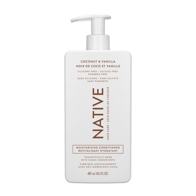 Native Moisturizing Conditioner, Coconut & Vanilla, Sulfate & Paraben Free