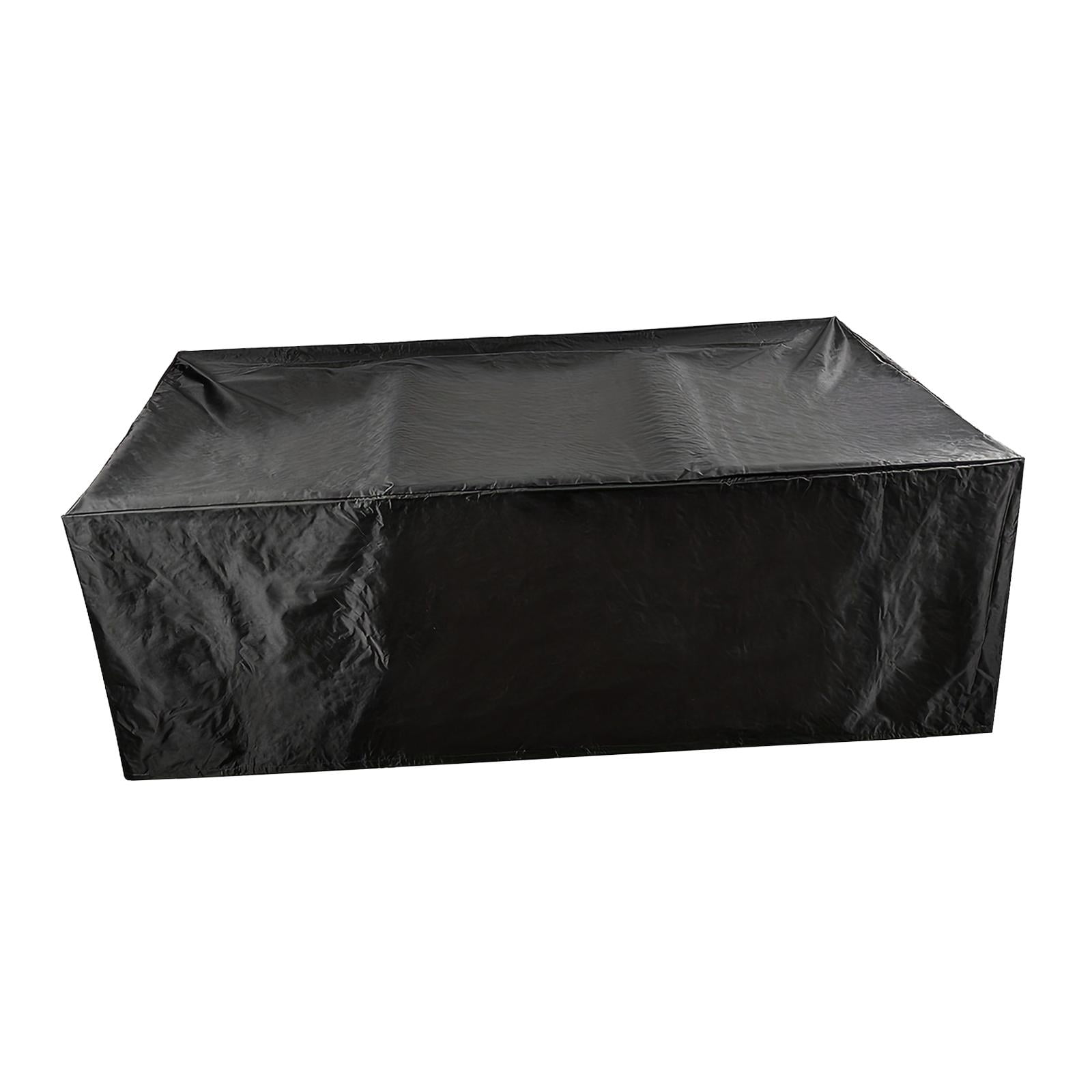 Patio Furniture Covers Protection Outside Waterproof Windproof Dining Set Cover Outdoor Furniture Covers for Garden Furniture Sectional Sofa 320cmx320cmx80cm