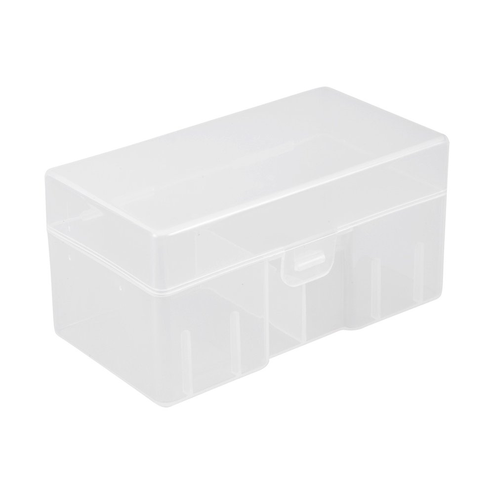 Unique Bargains Clear Plastic Rectangle Storage Box Case Container