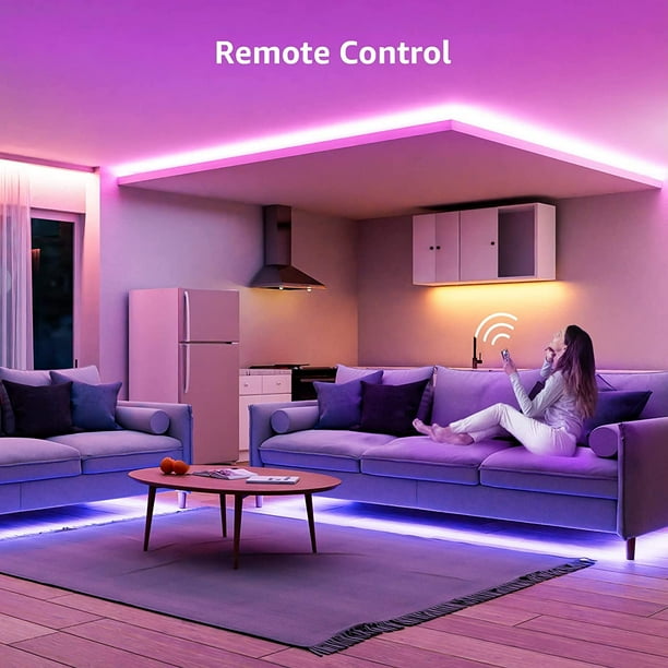 Colour changing lights for cheap bedroom