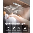 thumbnail image 4 of Luces LED para debajo del armario Goodea, paquete de 6 pulgadas, recargables, 4 of 9