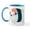 White/Blue Inside, variant on CafePress - Nigiri Pug Mug - 11 oz Ceramic Mug - Novelty Coffee Tea Cup