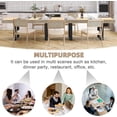 thumbnail image 5 of LAZZO Farmhouse Rustic Extendable Dining Table, 63"-79" Rectangular Wooden Kitchen Table for 4-8, Light Oak, 5 of 8