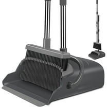 Upgrade the broom and dustpan set, the broom and dustpan combination set -gray