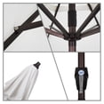 thumbnail image 4 of California Umbrella 9' Casa Olefin Tilt Crank Lift Patio Umbrella in Champagne, 4 of 6