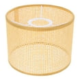 thumbnail image 2 of SHISUYAN Rattan Woven Lampshade Rattan Hand Woven Lamp Cover Rattan Lamp Protective Cover, 2 of 8