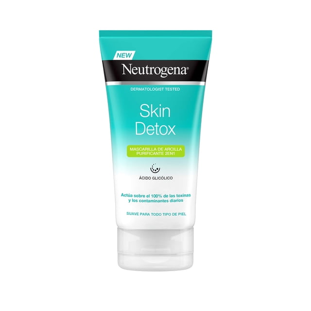 Mascarilla de arcilla Neutrogena Skin Detox Purificante 2 en 1 150 ml