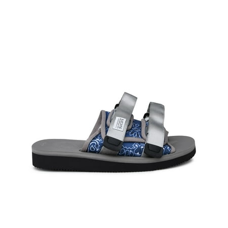 

SUICOKE Ciabatta Moto In Nylon Grigia