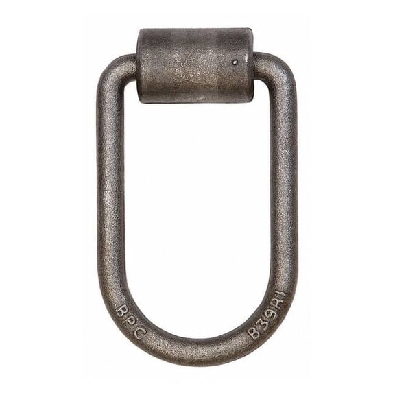 Buyers Products D-Ring,Unfinished,1/2" dia,11781 lb. Cap B39W