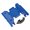 Blue, variant on Yihuala Gear Box for Base Transmission Skid Plate 1:24 Full Scaled Part for Remote Control 4WD SCX6