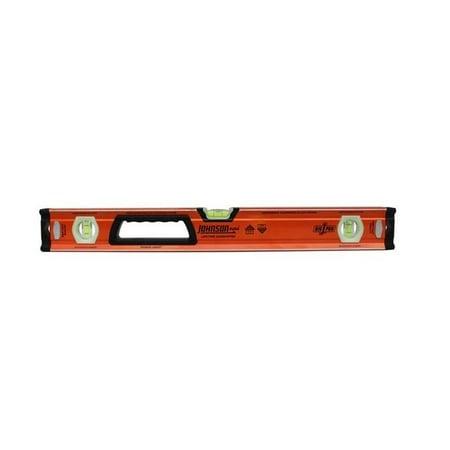 

24 in. 3 Vial Aluminum Non-Magnetic Box Level Orange
