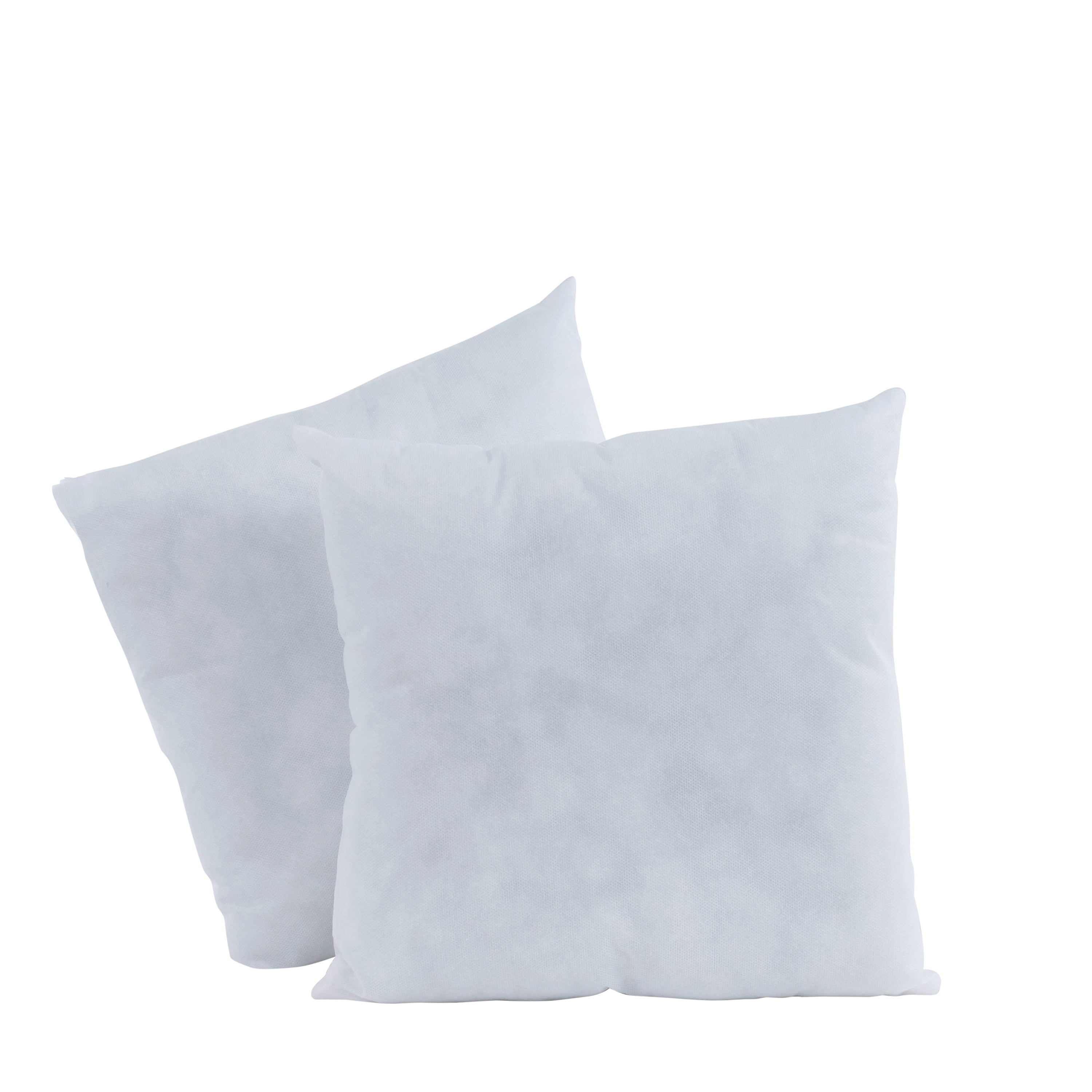 LEMONWORLD 16 x 16 Pillow Inserts Set of 2 Outdoor Pillow Inserts Waterproof Hypoallergenic Stuffer Couch Decorative Throw Pillow Insert White