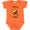 Orange, variant on Inktastic I Belong to Jesus Boys or Girls Baby Bodysuit