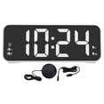 thumbnail image 2 of RelOje de Despertador Extra Fuerte Con Agitador de Cama, Pantalla Led Grande Vibrante Batir El Despertador Despertador Puerto USB POTENTE CON VIBRADOR CABLE CABLE PARA DURMIENTES, 2 of 7