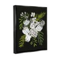 thumbnail image 3 of Stupell Industries Blooming White Flower Arrangement Design Graphic Art Jet Black Floating Framed Canvas Print Wall Art, Design by Regina Moore, 3 of 6