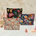 thumbnail image 4 of Bolsa de cosméticos Chenyoumaoyi, 3 unidades, con estampado floral colorido, 25 x 18 cm, 4 of 7