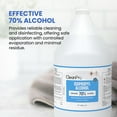 thumbnail image 4 of CleanPro Isopropyl Alcohol 70% Tech Grade, Made in Canada, 4L Bulk (1 Gallon) – High Purity Rubbing Alcohol for Electronics, Surface, and Industrial Cleaning, 4 of 7