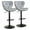 Lightgrey-2PC, variant on SAETSFEG Bar Stools Set of 2, Adjustable Swivel Bar Stool with Backrest, Modern Counter Height Island Chairs for Kitchen Island, Dining Room, Black