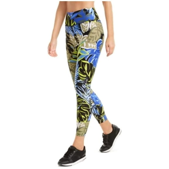 Calvin Klein Womens Printed High-waist Leggings Size XS