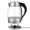 thumbnail image 3 of Chefman Bouilloire Électrique 1.8L en Verre avec Infuseur à Thé Amovible (Rénové), 3 of 6