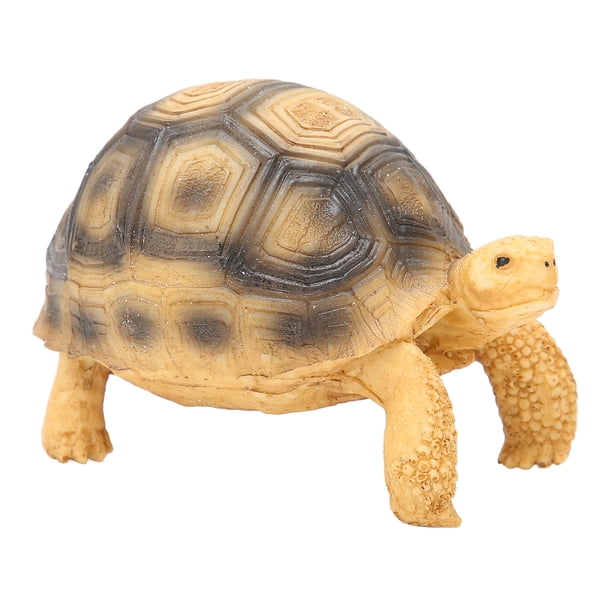 Adorno de tortuga, figura de animal de mascota, resina, decoración del hogar para peces, acuario