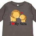 thumbnail image 4 of Inktastic I Love My Nana Boys or Girls Long Sleeve Toddler T-Shirt, 4 of 5