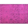 thumbnail image 1 of Ahgly Company Indoor Rectangle Abstract Purple Contemporary Area Rugs, 8' x 12', 1 of 4