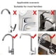 thumbnail image 2 of Moyic Escurridor de estante de almacenamiento para grifo con gancho, trapo para fregadero, estante de esponja, soporte seco para toallas, Cocina y Comedor, 2 of 5