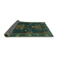 thumbnail image 2 of Ahgly Company Indoor Rectangle Persian Turquoise Blue Traditional Area Rugs, 5' x 8', 2 of 4