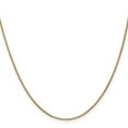 thumbnail image 2 of 10K Yellow Gold Box Chain Styles Necklace 1 mm 24 inch, 2 of 4