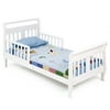 Delta Sleigh Toddler Bed, White