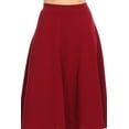 thumbnail image 5 of Women's Flared Lightweight Elastic Midi A-line Skirt, 5 of 6