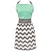 thumbnail image 3 of DII Chevron Skirt Apron, 3 of 4