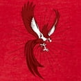 thumbnail image 3 of CafePress - Alpha Sigma Phi Phoenix T Shirt - Mens Football Shirt, 3 of 4