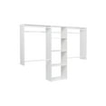 thumbnail image 4 of Easy Track Wood Laminate Closet Organizer with Shelves, White, 4 of 5