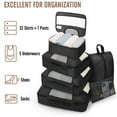 thumbnail image 6 of VEKEN 8 Set Packing Cubes for Travel, Beach Vacation Essentials Accessories, Suitcase Organizer Bags for Luggage with Hanging Toiletry & Shoe Bag, Birthday Gifts for Women Mom Her, 6 of 11
