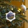 thumbnail image 7 of 3drose, Colorado, Maroon Bells. Jagged Mountain Peaks - Us06 Rer0031 - Ric Ergenbright, 3 inch Snowflake Porcelain Ornament, 7 of 7