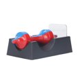 thumbnail image 4 of Giroscopio de levitación magnética que reduce la presión, giroscopio flotante, modelo artesanal decorativo, rojo y azul, 4 of 12