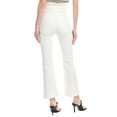 thumbnail image 2 of Derek Lam 10 Crosby womens  Harlow Braided Waist Ecru Cropped Jean, 23, White, 2 of 3