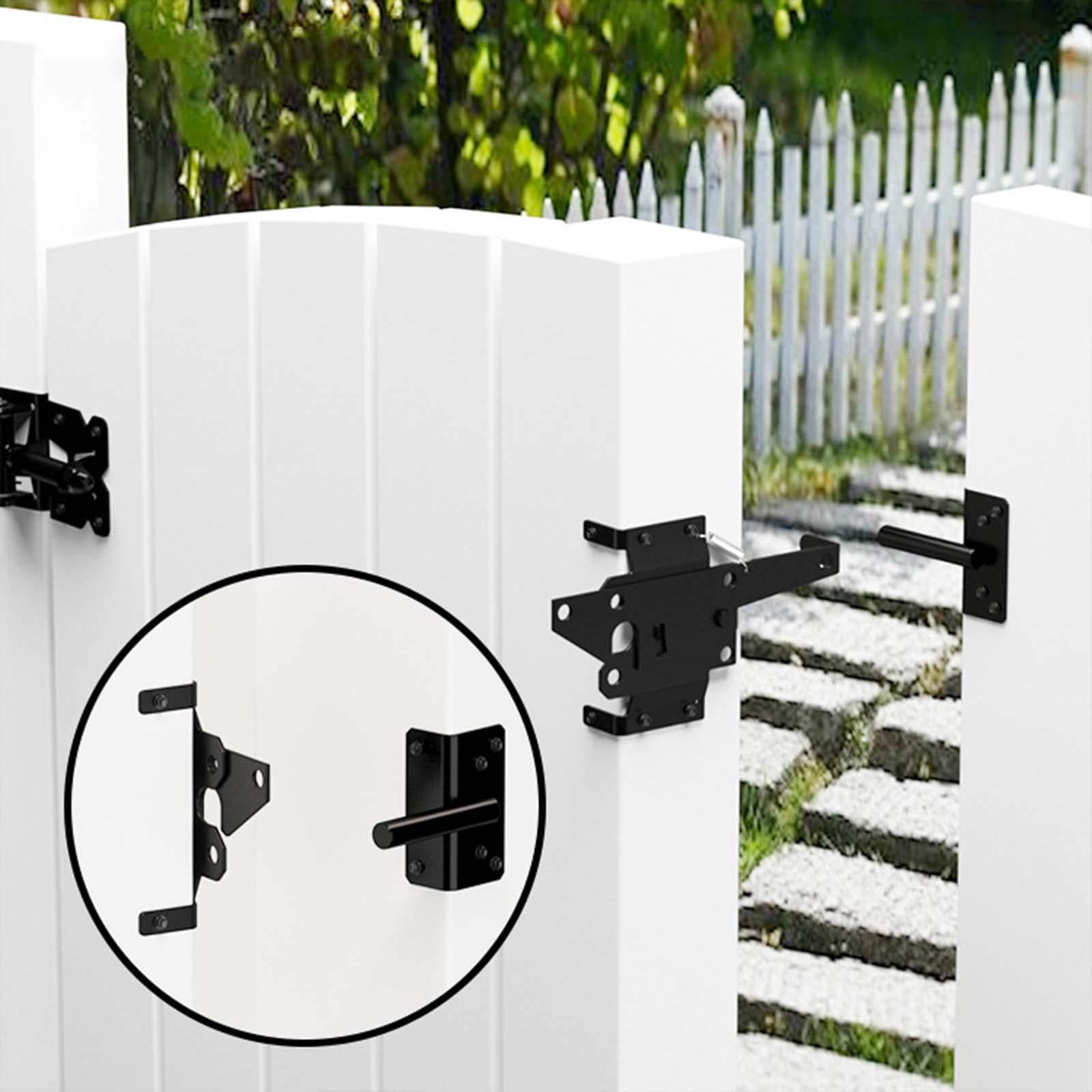 WLPZXP Fence Gate Hinge Door Hinge Hardware Kit for Wood Gates Farmhouse Window Cabinet