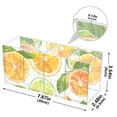 thumbnail image 3 of Lemon and Orange Pencil Pen Cosmetic Holder Cup Makeup Brush Holder Desk Accessories Holder Acrylic Organizer for Office School Home, 3 of 7