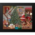 thumbnail image 2 of Bigelow Illustrations- Exclusive 14x12 Black Modern Framed Museum Art Print Titled - Christmas Joy, 2 of 5